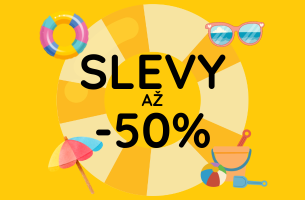 Letní slevy až 50 %